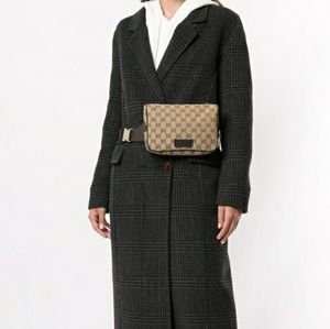AUTHENTIC Gucci waist Bum fanny bag GG Guccissima